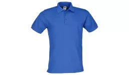 Premium cotton polo shirt Men - royal