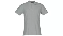 Premium cotton polo shirt Men - athletic heather