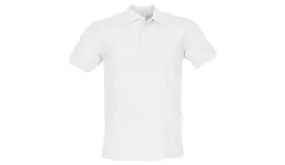 65/35 Polo made of mixed fabric Men - white