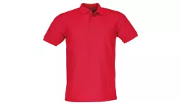 65/35 Polo made of mixed fabric Men - red