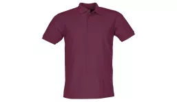 65/35 Polo made of mixed fabric Men - burgundy