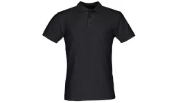 65/35 Polo made of mixed fabric Men - mottled dark gray