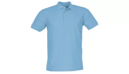 65/35 Polo made of mixed fabric Men - pastel blue