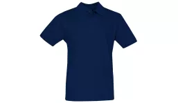 Classic cotton polo men - navy