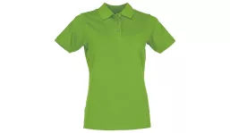 Classic cotton polo ladies - lime