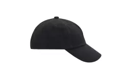 5 Panel children cap - black