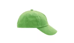 5 Panel children cap - lime green