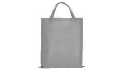 PP-Tasche Classic mit zwei kurzen Henkeln - grau