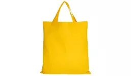 Baumwolltasche Classic mit zwei kurzen Henkeln - sonnenblumengelb