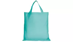 Baumwolltasche Classic mit zwei kurzen Henkeln - mint