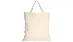 Baumwolltasche Classic mit zwei kurzen Henkeln