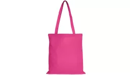 Baumwolltasche Classic mit zwei langen Henkeln - pink