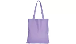 Baumwolltasche Classic mit zwei langen Henkeln - lavendel