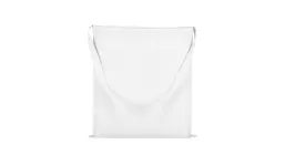 Baumwolltasche Classic mit einem langen Henkel - weiß