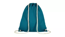 Turnbeutel aus 100% Baumwolle - petrol
