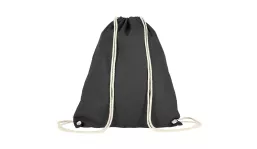 Turnbeutel aus 100% Baumwolle - anthrazit