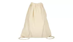 Turnbeutel aus 100% Baumwolle - natur