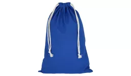 Zuziehbeutel mit doppeltem Kordelzug 30 x 45 cm - royalblau
