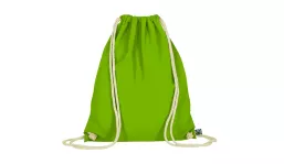 Turnbeutel aus Fairtrade-Baumwolle - hellgrün