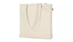 Canvas-Tasche Classic mit Boden- und Seitenfalte, 340 g