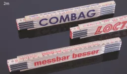 Folding ruler made of glass birch wood G15