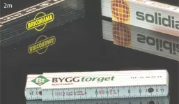 Plastic folding ruler G32