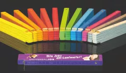 Folding ruler made of beech wood F8