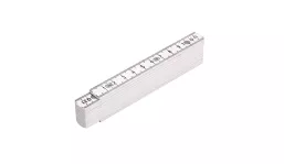 Plastic folding ruler Handling - white