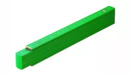 Wood folding ruler Luxury - green