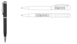 Kugelschreiber Fortuna - schwarz