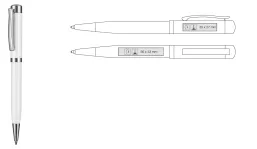 Kugelschreiber Fortuna - weiß