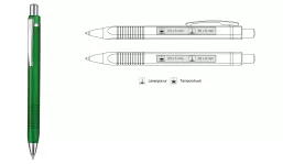 Kugelschreiber Triangle - grün
