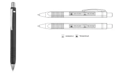 Kugelschreiber Triangle - schwarz