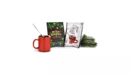 Gift box/Present set: Cup Cake 70 g, Merry Christmas