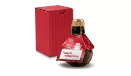 Small sparkling wine Fröhliche Weihnachten - gift box red, 125 ml