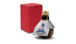 Origineller Sekt Merry Christmas - Karton Rot, 125 ml
