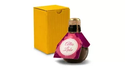 Origineller Sekt Alles Liebe - Geschenkkarton, 125 ml