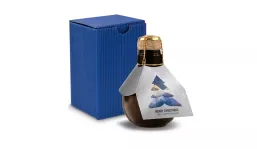Gift box/Present set: Smallest bottle of sparkling wine: Merry Christmas