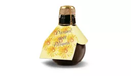 Small sparkling wine Diesmal statt Blumen, 125 ml