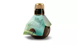 Kleinste Sektflasche der Welt Viel Glück, 125 ml
