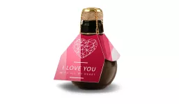 Kleinste Sektflasche der Welt I love u, 125 ml
