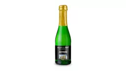 Sekt Cuvée Piccolo - Flasche grün - Kapsel gold, 0,2 l