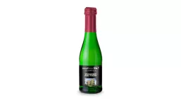 Sekt Cuvée Piccolo - Flasche grün - Kapsel Bordeauxrot, 0,2 l