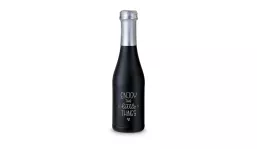 Promo Secco Piccolo - Fl. schwarz matt - Kapsel silber, 0,2 l