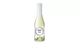 Secco ZERO, alkoholfrei - Flasche klar - Kapsel weiß, 0,2 l