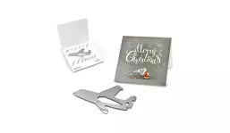 ROMINOX® Key Tool Airplane (19 functions) Merry Christmas