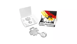 ROMINOX® Key Tool Lucky Charm(19 Funktionen)Deutschland Fan Jubelverstärker