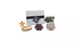 Filztasche mit Gebäck