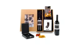 Geschenkset / Präsenteset: Wein & Snack