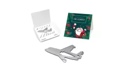 ROMINOX® Key Tool Airplane (19 Funktionen) Frohe Weihnachten